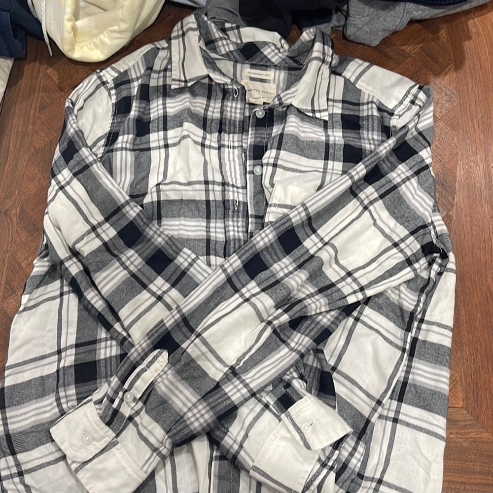 american eagle flannel